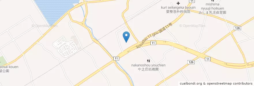Mapa de ubicacion de モスバーガー en 일본, 에히메현, 四国中央市.