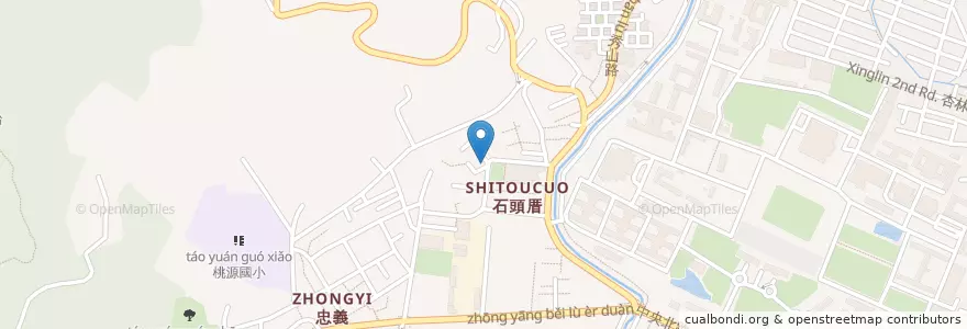 Mapa de ubicacion de 蘇姐漢堡 en 台湾, 新北市, 台北市, 北投区.