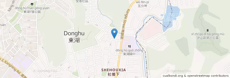Mapa de ubicacion de 食裡亭牛肉麵 en تایوان, 新北市, تایپه.