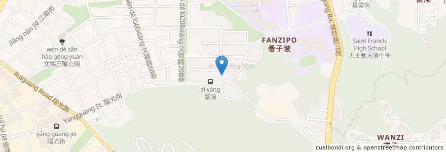 Mapa de ubicacion de 當口牛肉麵 en 臺灣, 新北市, 臺北市, 內湖區.