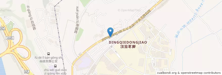 Mapa de ubicacion de 江浙小館 en Taiwan, 新北市, Taipei.