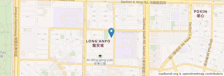 Mapa de ubicacion de 大安大安18 en Тайвань, Новый Тайбэй, Тайбэй, Даань.