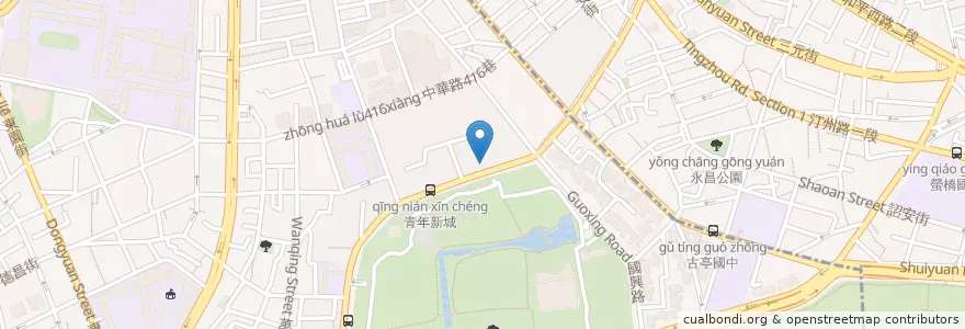 Mapa de ubicacion de 饕飽精製鍋物 en Taïwan, Nouveau Taipei, Taipei, 萬華區.