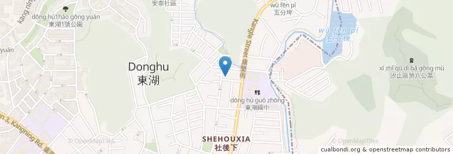 Mapa de ubicacion de 小約翰手工薄餅披薩 en Tayvan, 新北市, Taipei.
