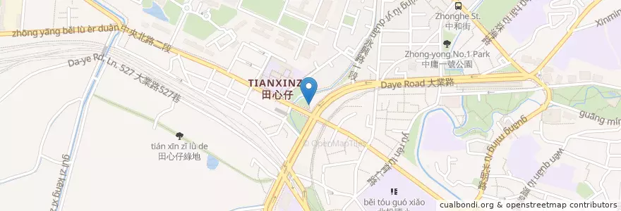 Mapa de ubicacion de 吉祥素食 en تایوان, 新北市, تایپه, 北投區.