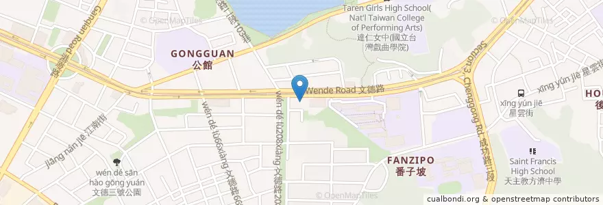 Mapa de ubicacion de 五花馬水餃館 en 臺灣, 新北市, 臺北市, 內湖區.