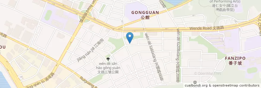 Mapa de ubicacion de 興亨素食小吃 en Taiwan, 新北市, Taipé, 內湖區.