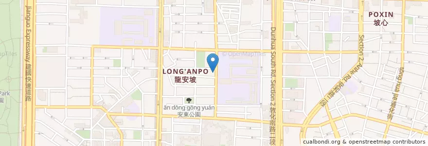 Mapa de ubicacion de 我家牛排 en تایوان, 新北市, تایپه, 大安區.
