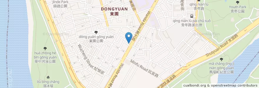 Mapa de ubicacion de 八方雲集 en Tayvan, 新北市, Taipei, 萬華區.