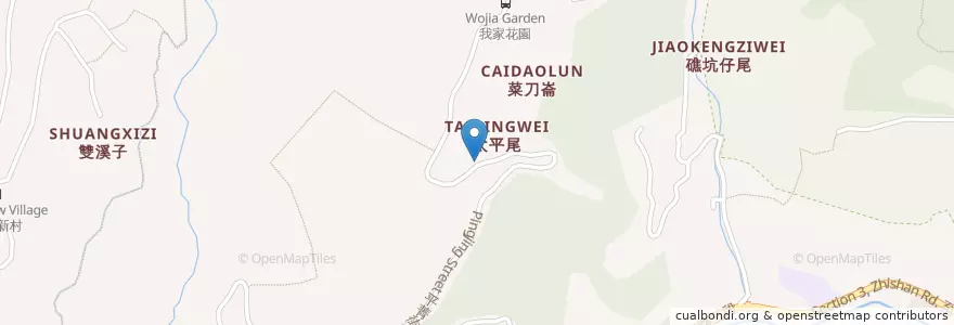 Mapa de ubicacion de HoHoGarden en 臺灣, 新北市, 臺北市, 士林區.