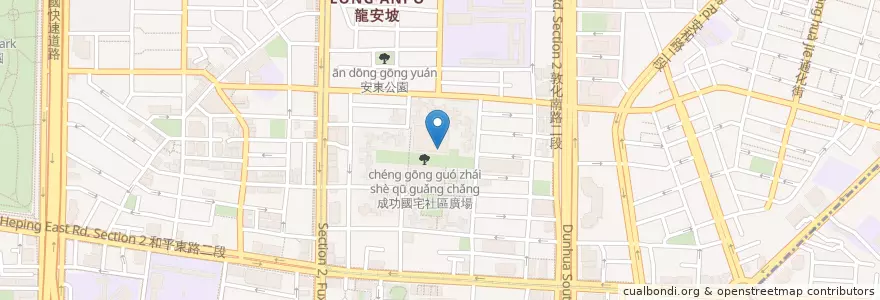Mapa de ubicacion de 呷尚寶 en Taiwan, 新北市, Taipei, 大安區.