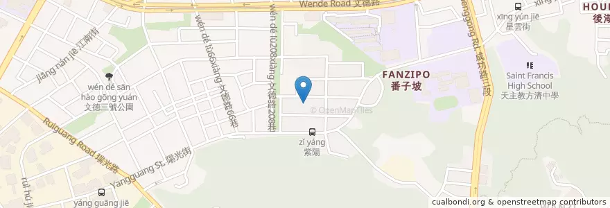 Mapa de ubicacion de 蔬福緣健康飲食概念館 en Taiwan, Nuova Taipei, Taipei, Distretto Di Neihu.