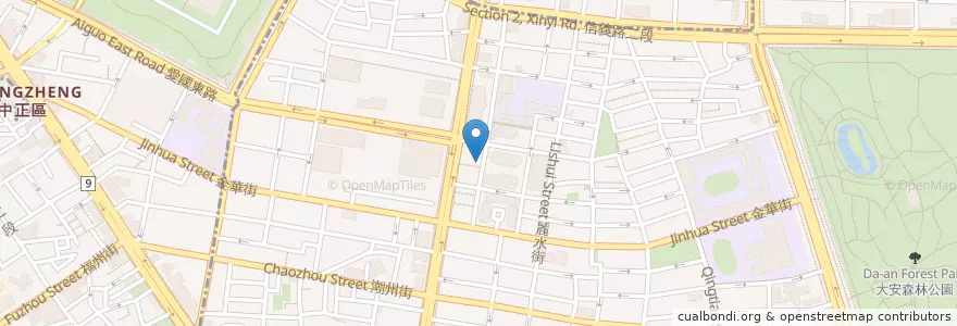 Mapa de ubicacion de 犬犬家 en 타이완, 신베이 시, 타이베이시.