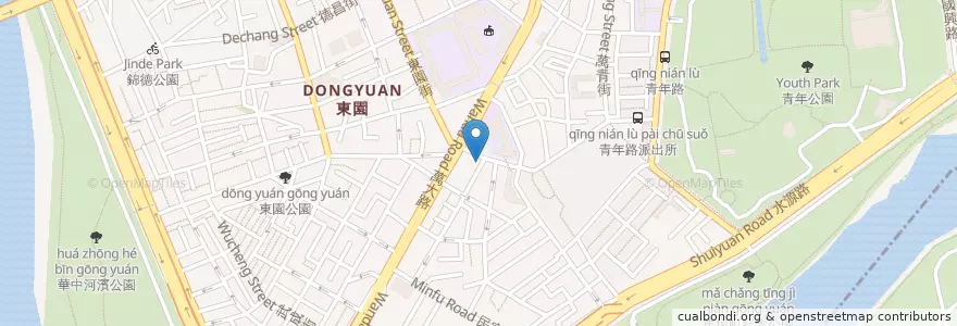 Mapa de ubicacion de 真牛味 en Taïwan, Nouveau Taipei, Taipei, 萬華區.