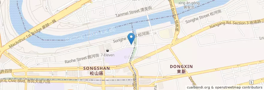 Mapa de ubicacion de 陳董- 藥燉排骨羊肉 en 臺灣, 新北市, 臺北市.