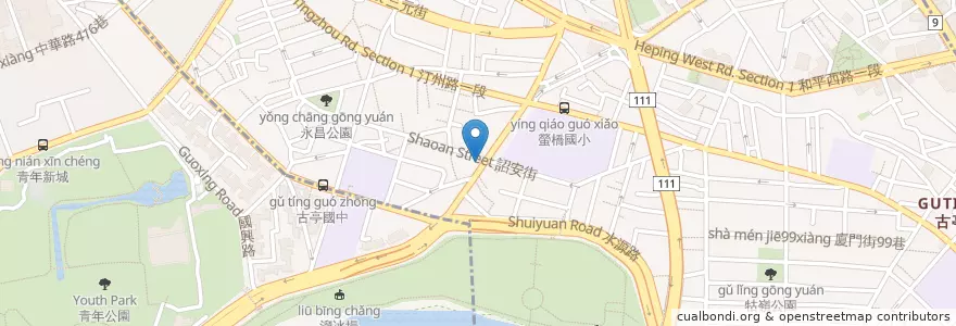Mapa de ubicacion de 香雞排 en 臺灣, 新北市, 臺北市.