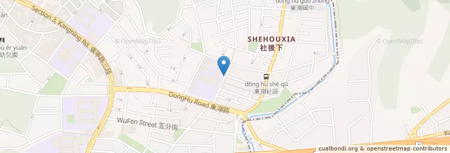 Mapa de ubicacion de 丼亭豬排咖哩飯 en Taiwan, New Taipei, Taipei.