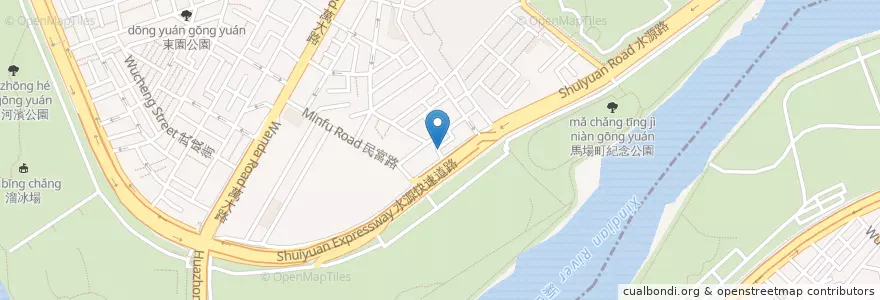 Mapa de ubicacion de 大維製麵廠 en Taiwan, 新北市, Taipei, 萬華區.