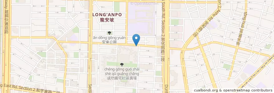 Mapa de ubicacion de 四維紅麵線 en تايوان, تايبيه الجديدة, تايبيه, 大安區.