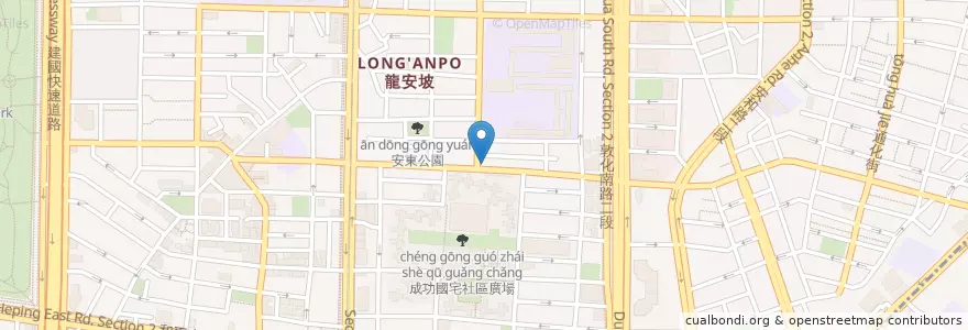 Mapa de ubicacion de 哥萊早餐屋 en تايوان, تايبيه الجديدة, تايبيه, 大安區.