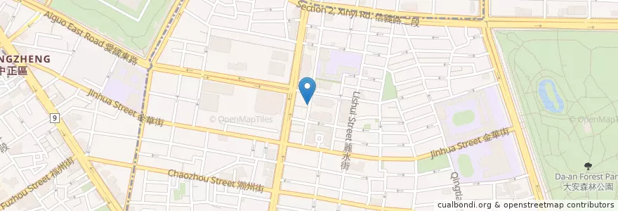 Mapa de ubicacion de 當家小食堂 en Taiwan, New Taipei, Taipei.