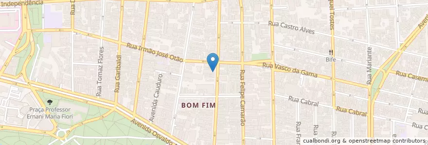 Mapa de ubicacion de Garagem Bomfim en 브라질, 남부지방, 히우그란지두술, Região Metropolitana De Porto Alegre, Região Geográfica Intermediária De Porto Alegre, Região Geográfica Imediata De Porto Alegre, 포르투알레그리.