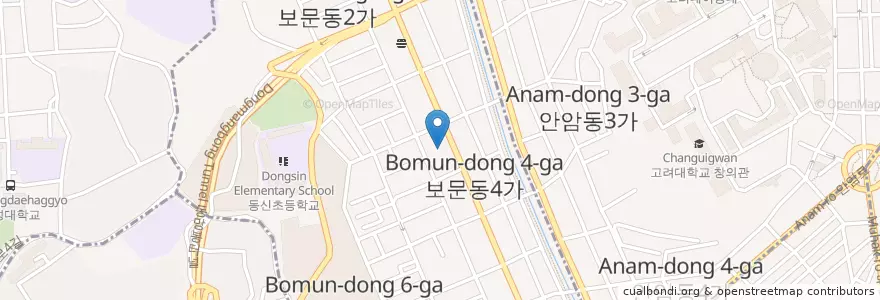 Mapa de ubicacion de 동일주유소 en 대한민국, 서울.