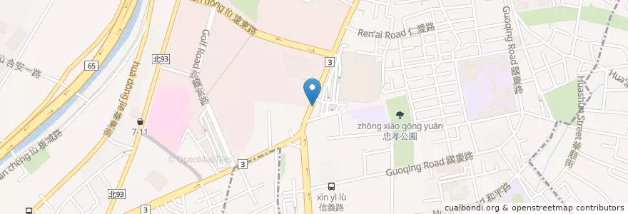 Mapa de ubicacion de 佑全板橋四川藥局 en Taiwan, Neu-Taipeh, Banqiao.