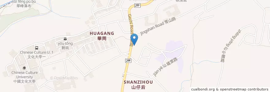 Mapa de ubicacion de 永玉小吃店 en 臺灣, 新北市, 臺北市, 士林區.
