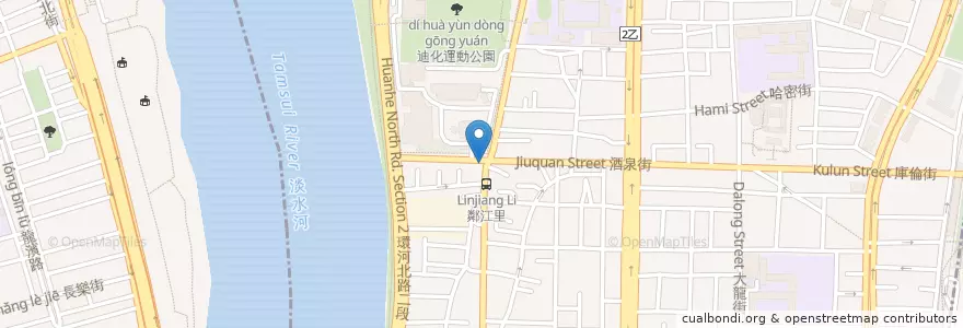 Mapa de ubicacion de 尚品香 早餐店 en Taïwan, Nouveau Taipei, Taipei, 大同區.