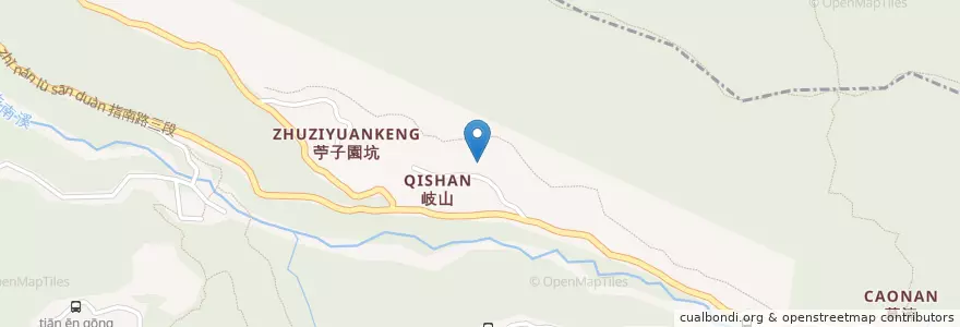 Mapa de ubicacion de 映月茶館 en Taiwan, Neu-Taipeh, Taipeh, Wenshan.