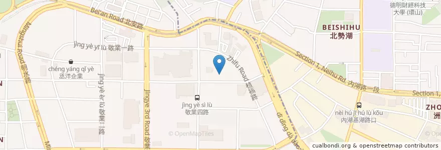Mapa de ubicacion de 祥雲龍吟 en Taiwan, New Taipei, Taipei, Neihu District.