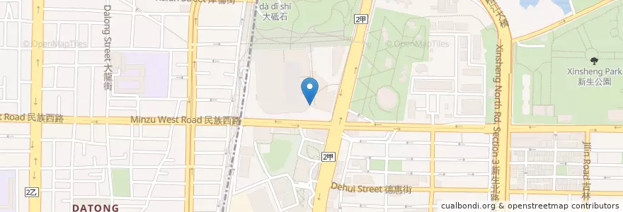 Mapa de ubicacion de 三隻獅子英國餐廳 The Three Lions Inn en Taiwan, Neu-Taipeh, Taipeh.