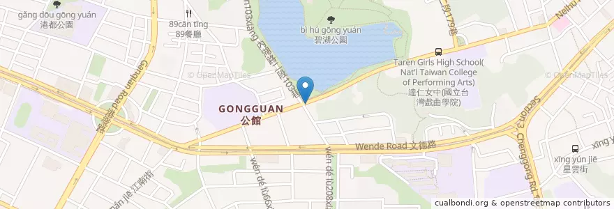 Mapa de ubicacion de 蕃茄小火鍋 en Taiwan, Nuova Taipei, Taipei, Distretto Di Neihu.