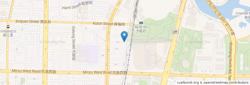 Mapa de ubicacion de 壽太郎10元壽司 en تايوان, تايبيه الجديدة, تايبيه.