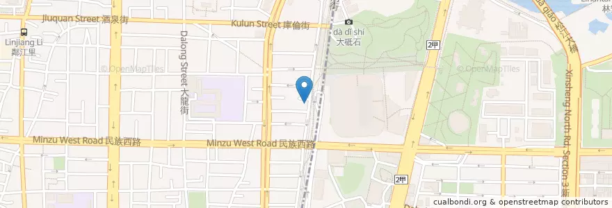 Mapa de ubicacion de 駱師父醬味川客菜 en Тайвань, Новый Тайбэй, Тайбэй.
