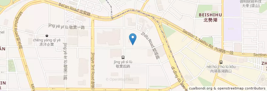 Mapa de ubicacion de 點水樓 en Тайвань, Новый Тайбэй, Тайбэй, Нэйху.