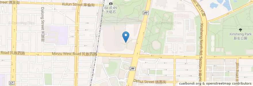 Mapa de ubicacion de POPEYE波派地中海料理餐廳 en 台湾, 新北市, 台北市.