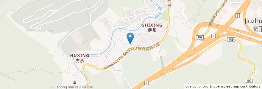 Mapa de ubicacion de 家常熱炒 en Taiwan, Neu-Taipeh, Taipeh, Nangang.