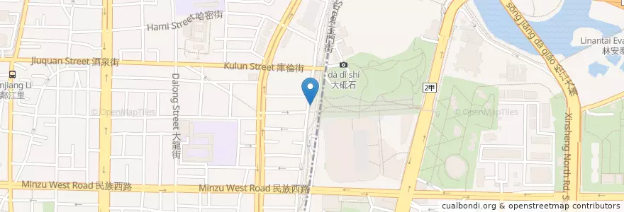 Mapa de ubicacion de 嚐鱻外帶壽司 en Tayvan, 新北市, Taipei.