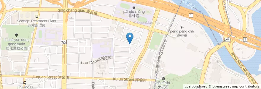Mapa de ubicacion de Cheese 烘焙 en تايوان, تايبيه الجديدة, تايبيه.