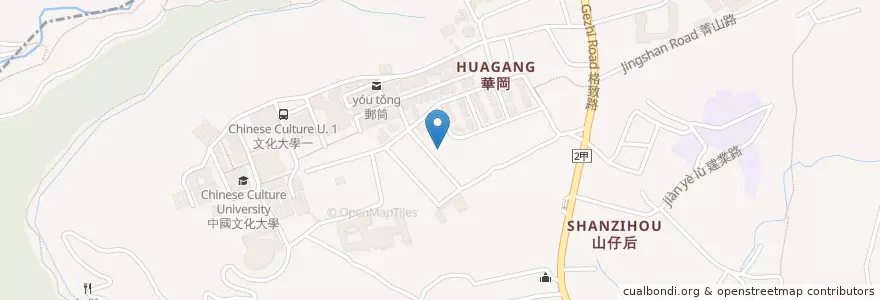 Mapa de ubicacion de American Village en تایوان, 新北市, تایپه, 士林區.