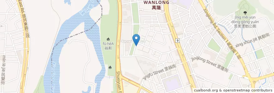 Mapa de ubicacion de Doi Doi Chung en Taiwán, Nuevo Taipéi, Taipéi, 文山區.