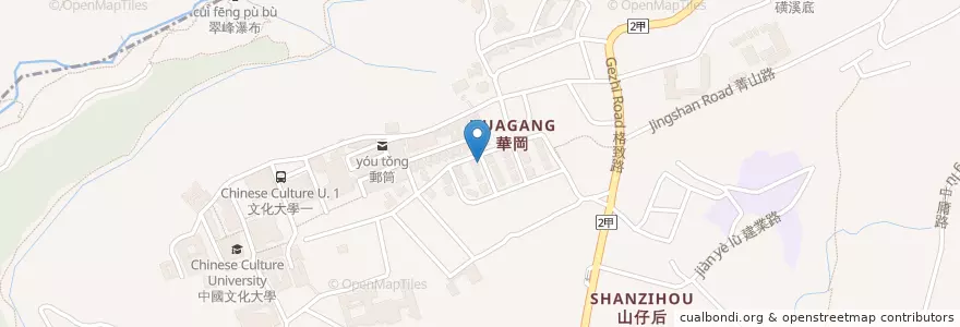 Mapa de ubicacion de 亞尼克夢想村 en 타이완, 신베이 시, 타이베이시, 스린 구.