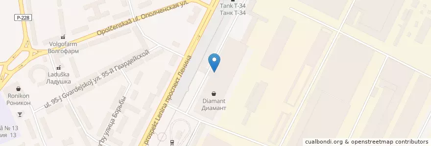 Mapa de ubicacion de "БлинБерри" en 俄罗斯/俄羅斯, 南部联邦管区, 伏尔加格勒州, Городской Округ Волгоград.