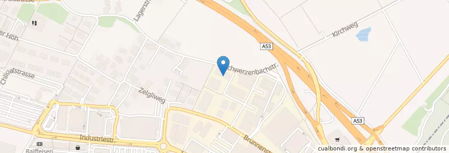 Mapa de ubicacion de Diamond Nightclub en سويسرا, زيورخ, Bezirk Uster, Volketswil.