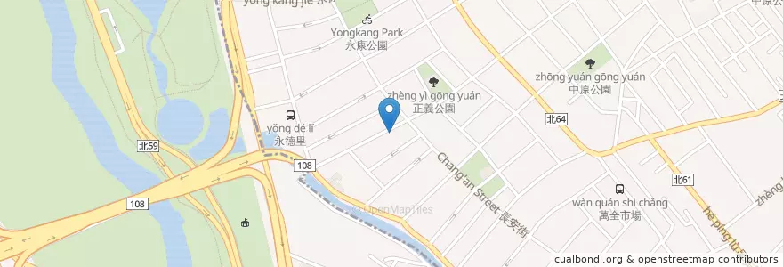 Mapa de ubicacion de 鴻昇診所 en Taiwan, 新北市, 蘆洲區, 五股區.