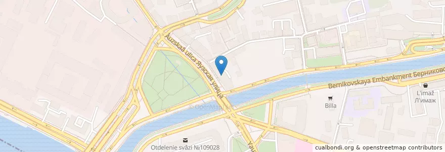 Mapa de ubicacion de Secret lounge en Russia, Distretto Federale Centrale, Москва, Центральный Административный Округ, Таганский Район.