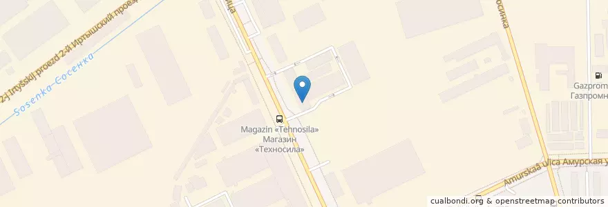 Mapa de ubicacion de Чайхона en 俄罗斯/俄羅斯, Центральный Федеральный Округ, Москва, Восточный Административный Округ, Район Гольяново.