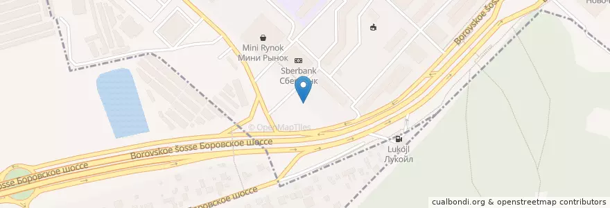 Mapa de ubicacion de СДЭК en روسیه, Центральный Федеральный Округ, Москва.